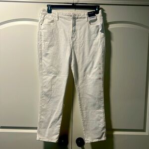 Vintage Slim High Rise Old Navy Jeans in Off-White Size 16 NWT